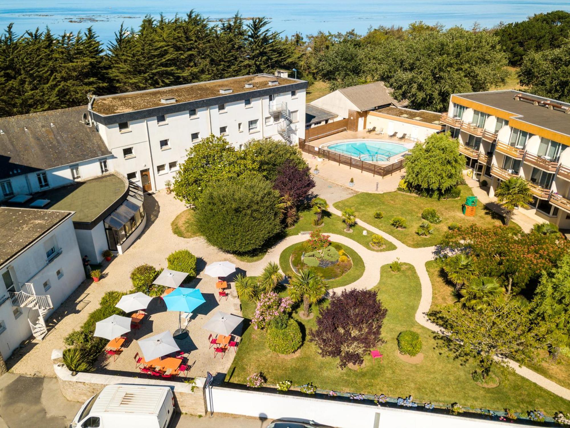 Hotel De La Pointe De Mousterlin Fouesnant Exterior photo